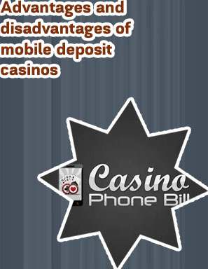Mobile casinos with mobile billing